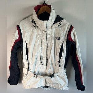 Vintage The North Face Women’s Hyvent Ski Jacket Size M Armpit Venting Zip Hood